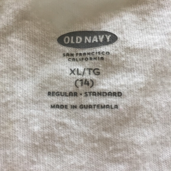 Old Navy Kids 14Y "Goals & Dreams" Graphic Tee - Picture 4 of 5